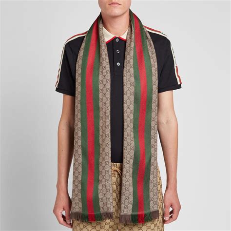 gucci scarf man|cheap Gucci scarf men.